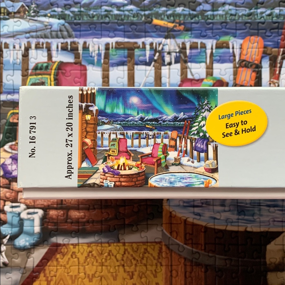 Ravensburger Northern Lights Puzzle - 500 Pieces - Picture 6 of 12